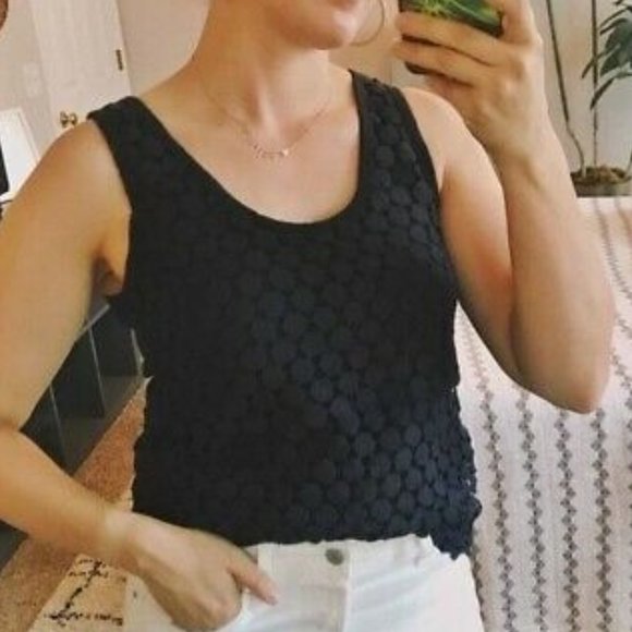 J. Crew Tiered Dot Top - Picture 2 of 2